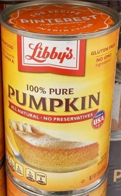 100% Pure Pumpkin
